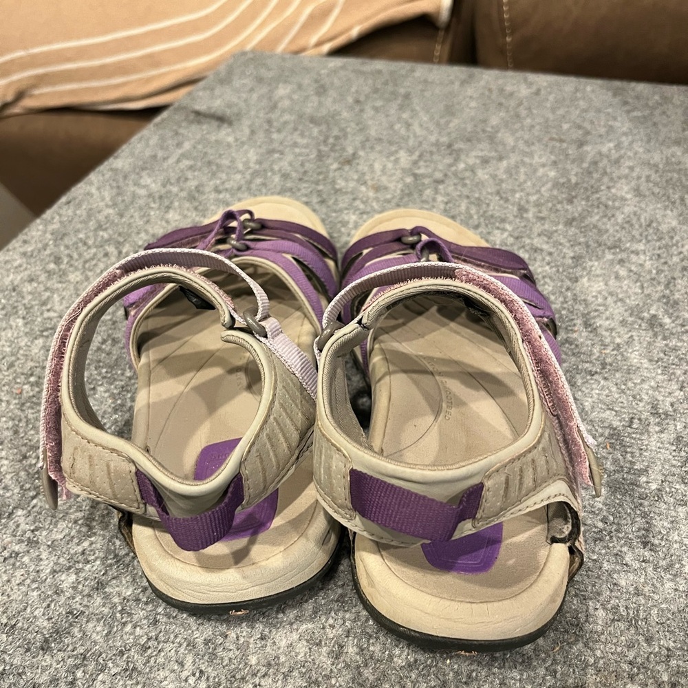 TEVA TIRRA DEEP LAVENDER GRADIENT SANDALS Size 8.5 - Picture 4 of 12